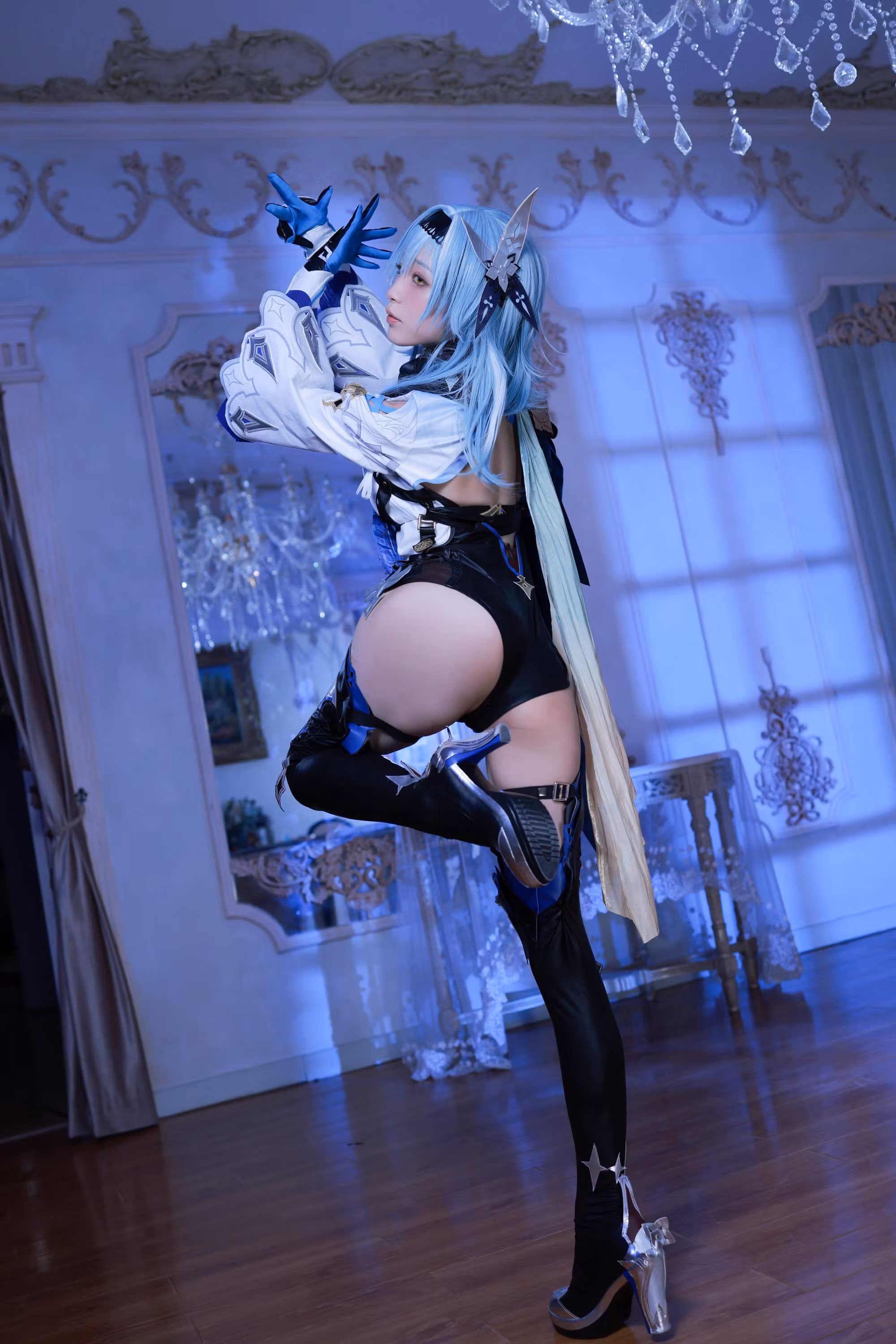 High quality Genshin cosplay Asian model photography