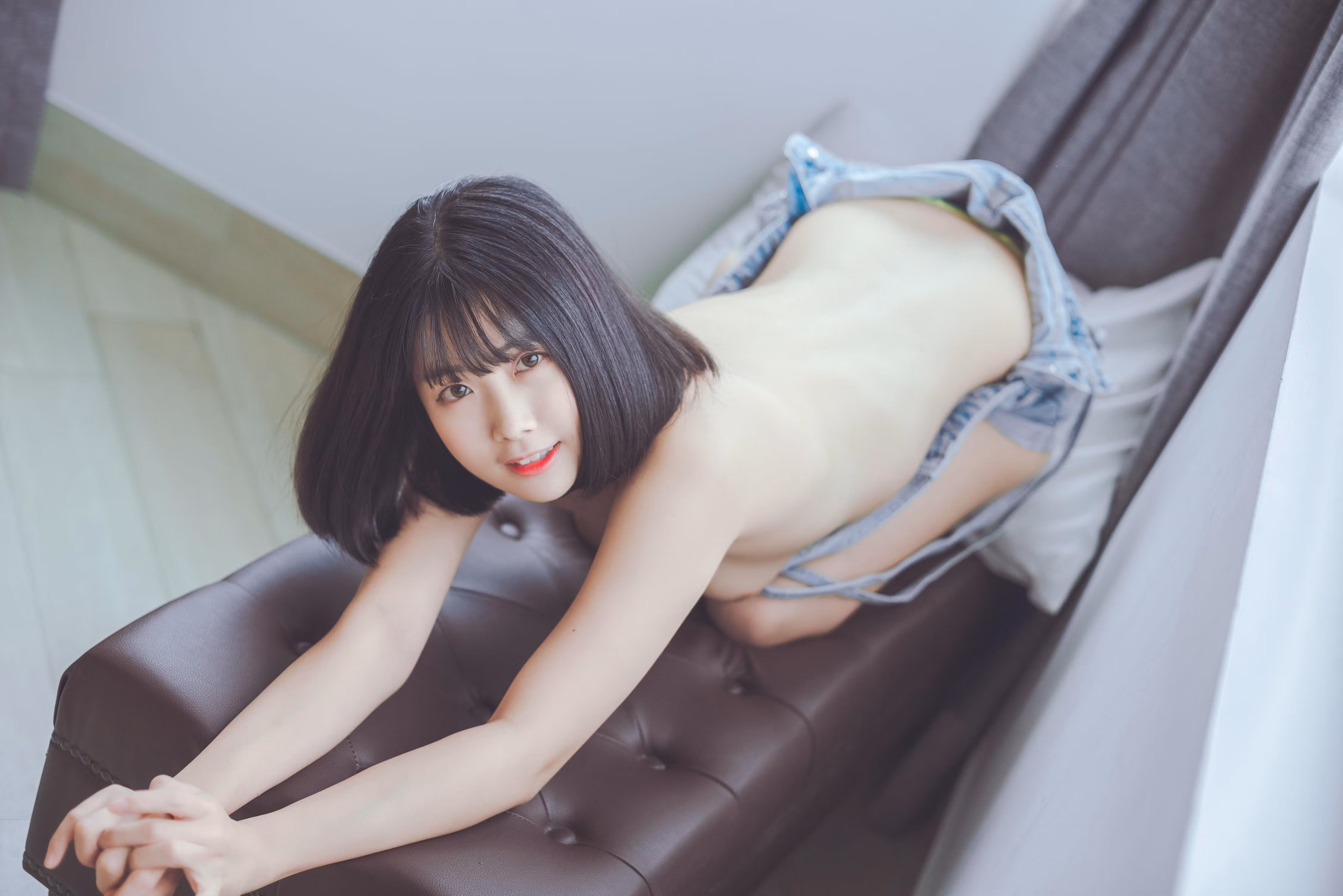 Indoor fashion photography Korean model Leechu