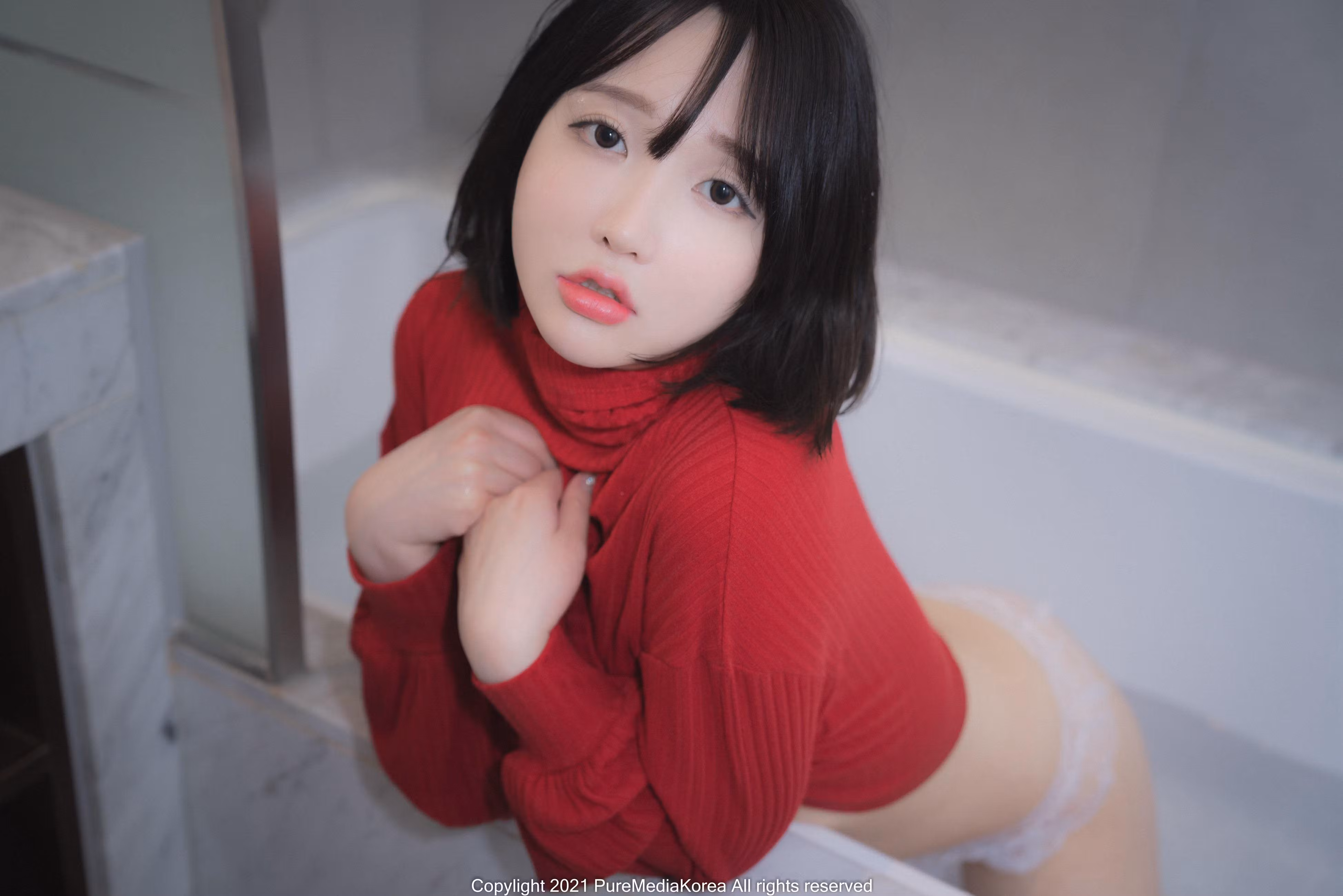 PURE MEDIA Son Ye Eun Korean model indoor photography